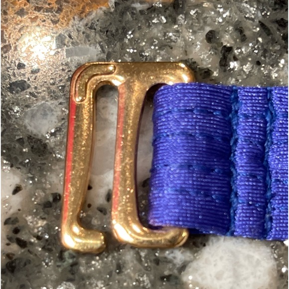 Like new luli fama swimsuit XL top/L bottoms beautiful crochet work on the top - Picture 10 of 10